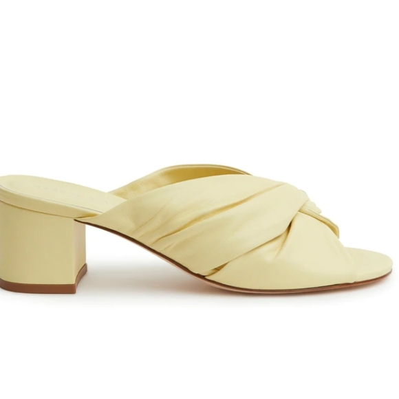 Rebecca Allen The Twist, Citrine Leather ... Size 8.5 - Picture 2 of 10